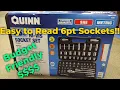 NEW Budget Friendly Quinn 66Pc SAE Metric Hi-Vis 6pt Socket Set from Harbor Freight Confirmed