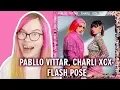 Download Lagu PABLLO VITTAR, CHARLI XCX - FLASH POSE (REACTION) | Sisley Reacts