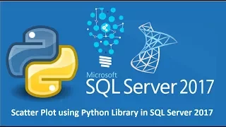 SQL Server 2017 Python - Scatter Plot Machine learning Services