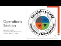 EOC Position Specific Operations Section