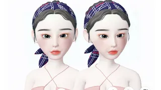 zepeto custom korean face tutorial full video