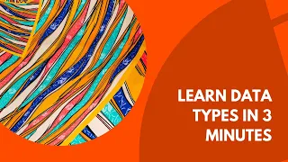 Lesson 2 Python Data Types Explained in 3 minutes Python Beginner Course 2025