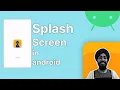 Splash Screen in android - Project