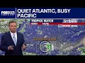 Tropical waves hindered by Saharan dust