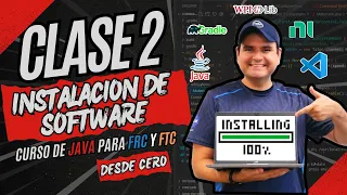 Class 2 Software Installation Java Programming Course for FRC and FTC Robotics
