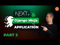 django-ninja Next js - DaisyUI Components Client Components Form Submissions