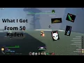 Beating 50 Kaden Bosses In Project Slayers to see what I get