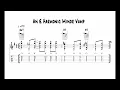Download Lagu An E Harmonic Minor Chord Vamp