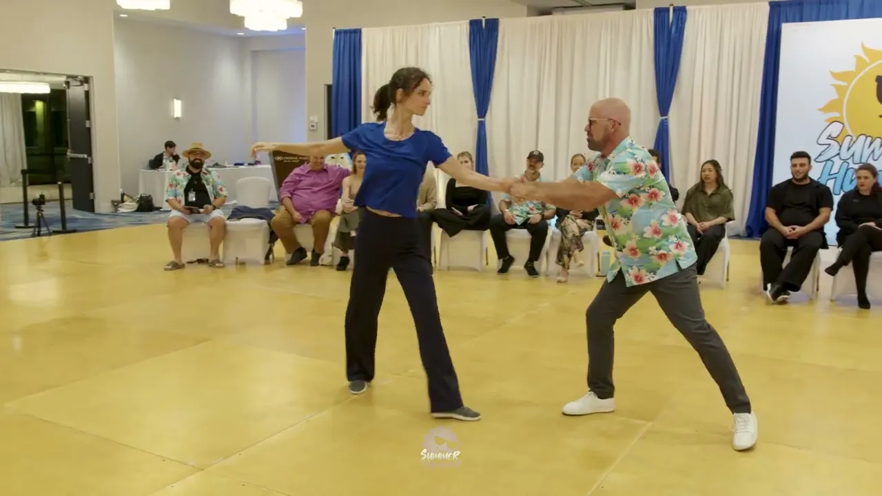 Robert Royston and Bryn Anderson - 2nd place Strictly Champions Finals - Summer Hummer 2025