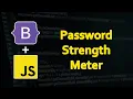 Create Password Strength Meter using Bootstrap 5 and JavaScript