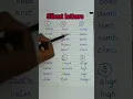 Download Lagu silent letters in English #levelupphonics #shorts