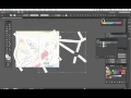 Drawing a simple street map using Adobe Illustrator