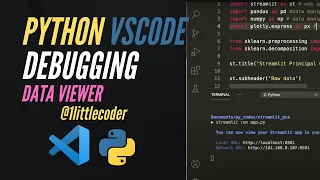 Debugging Python Code on VSCode with Data Viewer Pandas
