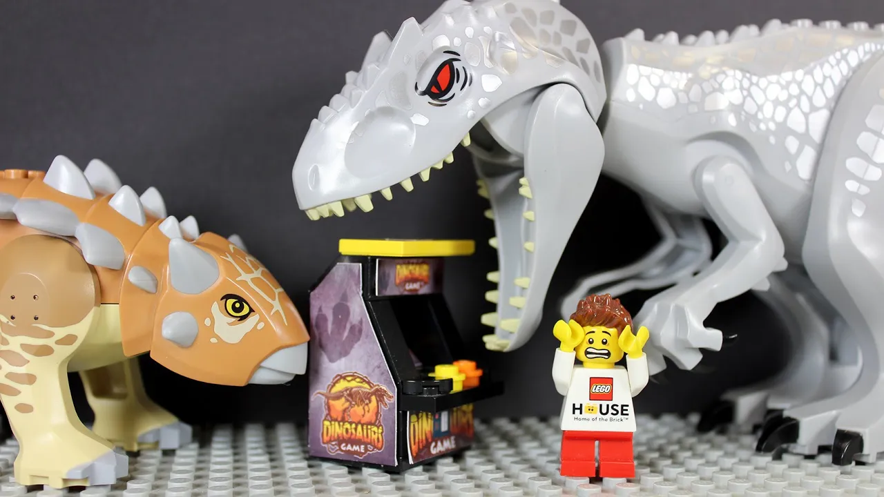 LEGO Jurassic World - All Bonus Levels (Dinosaurs Chases) (PC HD) [1080p]