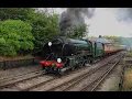 NYMR SR Schools Class V Repton No 926 and USATC Omaha No 2253 at Grosmont