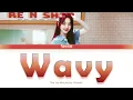 Yerin (예린) — Wavy Lyrics [Color coded Han/Rom/Eng/中字] Rewrite