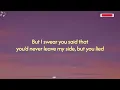 Myles Smith - My First Heartbreak (Lyrics)