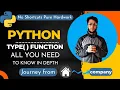 type function in python how type function works how to check data type in python