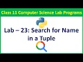 How to Check the Existence of an Item in a Python Tuple Python Tutorial Vision Academy