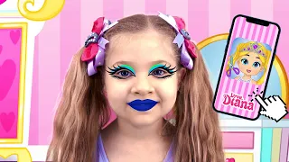 ديانا والحب تلبيس ديانا لعبة جديدة للأطفال العاب بنات 