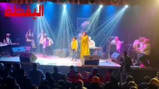 شوفوا هلا رشدي غنت ايه لابنها لما طلع معاها في حفلتها 