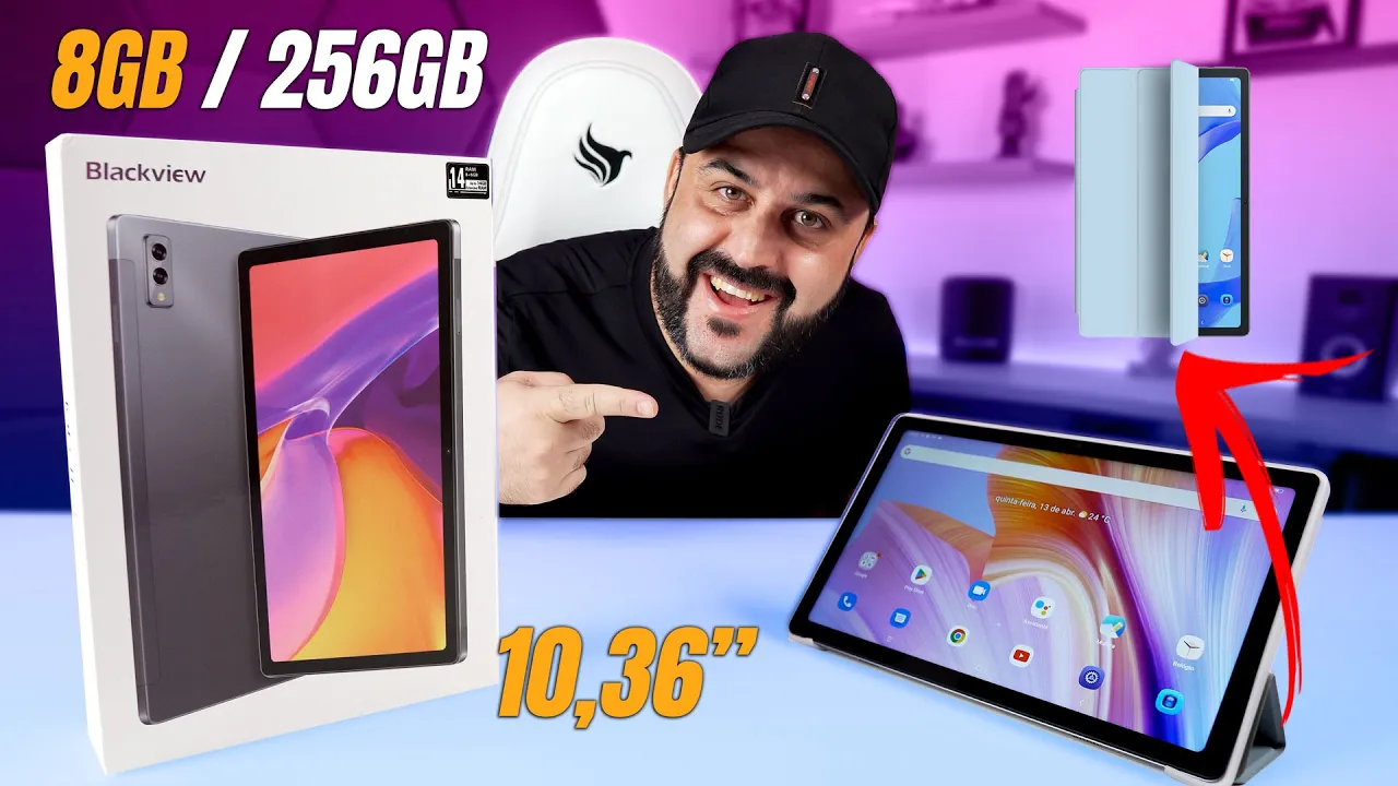 TABLET Bom pra Trabalhar, Estudar e Jogar - BlackView Tab11SE