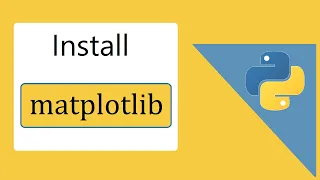 How to install matplotlib on Python 3 9 Windows 10