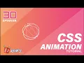 3D Spinner CSS Animation