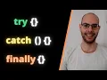 TRY CATCH and FINALLY in JAVA Handling Exceptions - Complete Easy Tutorial