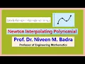 Newton Interpolating Polynomial