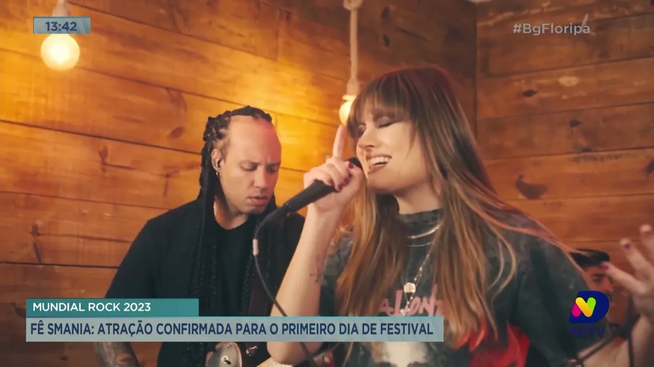 Fê Smania é uma das atrações confirmadas para o Mundial Rock 2023