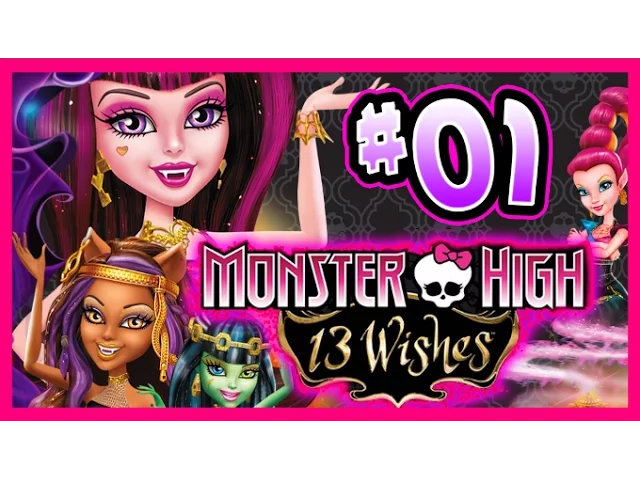 ☆ Monster High: 13 Wishes Walkthrough Part 1 (Wii, WiiU) Full Gameplay ☆