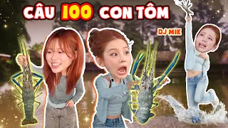MisThy thách đấu DJ Mie câu tôm càng xanh. Người thua cuộc sẽ phải "nhịn" ăn và trả hết tiền!?