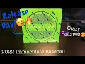 New Release 2022 Immaculate Baseball Box Break Crazy Patches and GLOVE