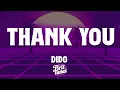 Lagu Dido - Thank You (Lyrics)