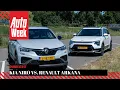 Kia Niro vs. Renault Arkana - AutoWeek Dubbeltest