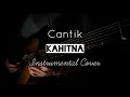 Kahitna - Cantik | Karaoke Acoustic