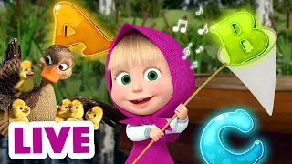 🔴 LIVE 🇬🇧 Inglés divertido con Masha 🗣📚 TaDaBoom Español 🎤 Masha y el Oso