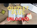 How To Unlock Quizlet Plus Genuinely
