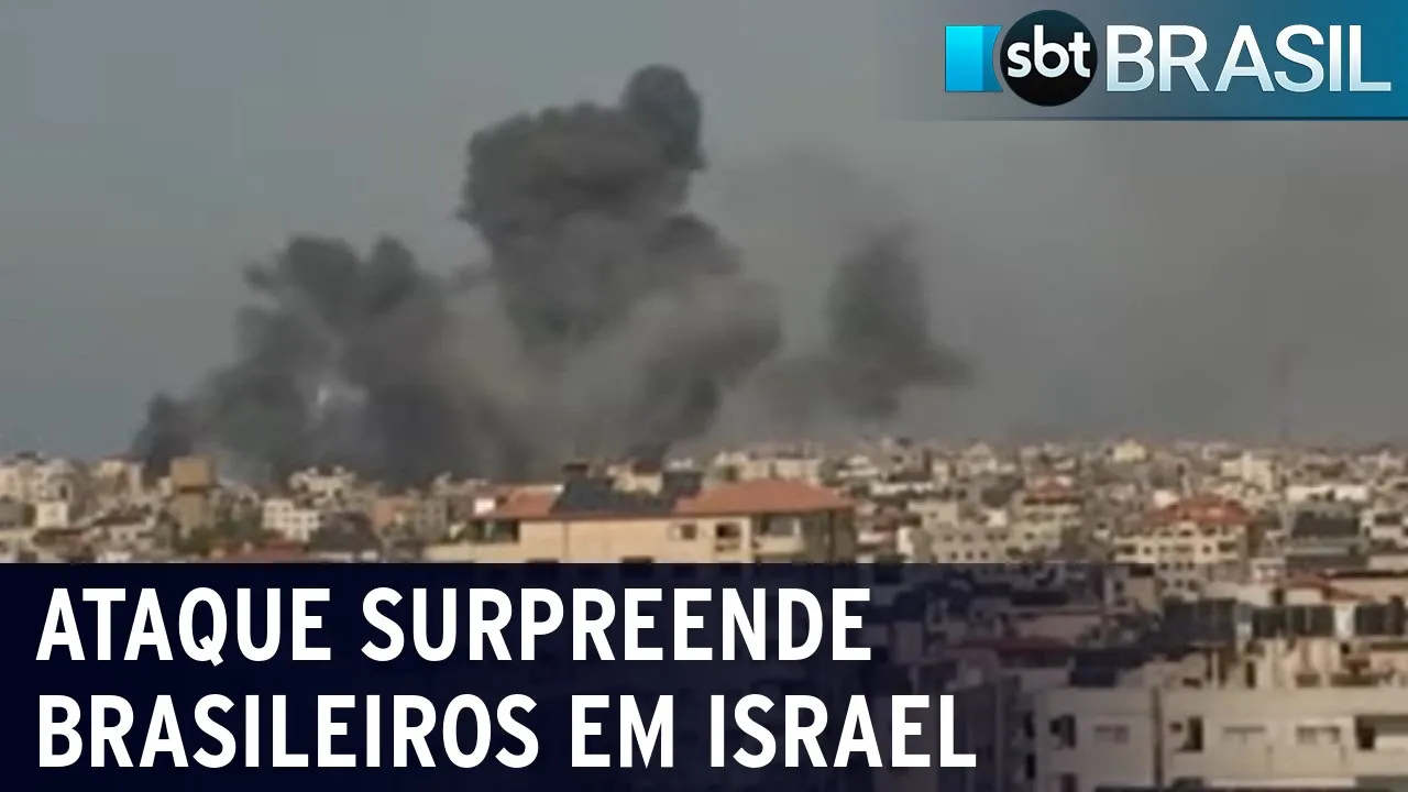 Ataques em Israel: Repercussão na comunidade judaica brasileira | SBT Brasil (07/10/23)