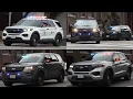 NEW K-9 FPIU LAPD Metro Units Responding Code 3