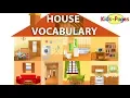 Download Lagu House vocabulary, Parts of the House, Rooms in the House, House Objects and Furniture
