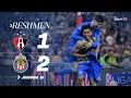 ATLAS 1-2 CHIVAS Guadalajara y el Clasico Tapatio se pintan de rojiblancos J10 Con Mexico C26