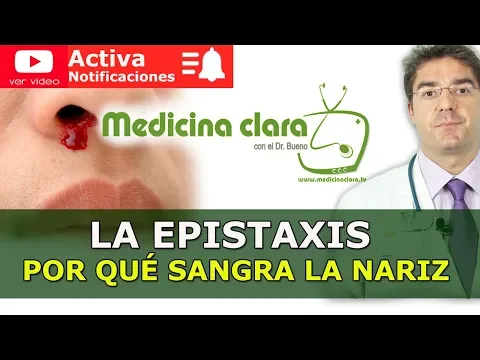Download MP3 Epistaxis, sangrado por la nariz ¿por qué nos sangra la nariz? | Medicina Clara