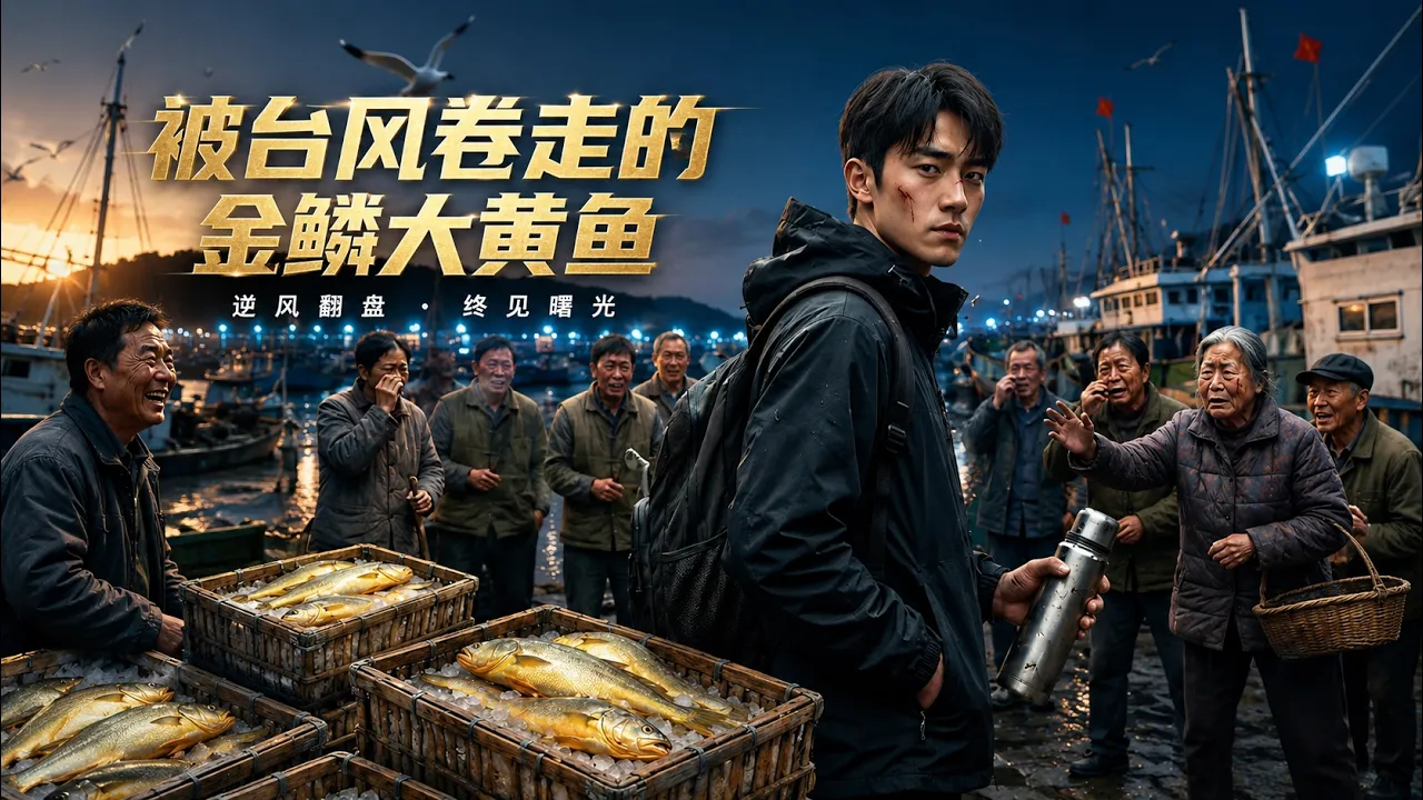 【完结超清】《被台风卷走的金鳞大黄鱼》#最新短劇全集#短劇全集#短劇#熱門短劇#短劇推薦#大陸短劇#AI短剧#初六剧场 poster