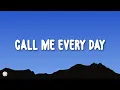 Download Lagu Chris Brown - Call Me Every Day (Lyrics) ft. WizKid