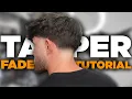 How to cut your own hair - taper fade tutorial