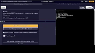 Learn Lambda Functions By Building An Expense Tracker Steps 41 To 52