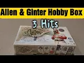 2022 Topps Allen Ginter Hobby Box with 3 hits Is it worth the 100 Price Tag