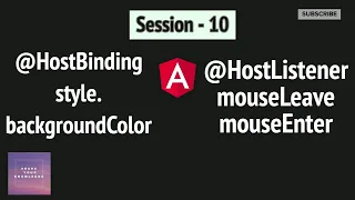 HostBinding HostListener angular